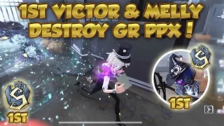 #13  When Rank 1st Victor & 1st Melly Facing 2nd Hunter in Ranked Match! | Identity V | 第五人格 | 제5인격