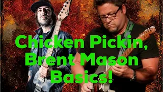 Andy Wood guitar series The Woodshed ep 5. Chicken Pickin fundamentals and Brent Mason Tele Basics