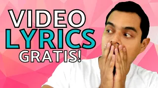 😱Wie erstelle ich ein LYRISCHES VIDEO ... KOSTENLOS! | Marketing- und Musikbusiness-Kurs