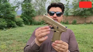 Glock 19 9mm pistol Pakistani made testing fire