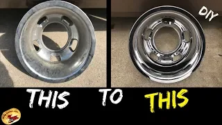 How To Buff & Polish Any Wheel or Rim or Simulator... Chrome, Aluminum, Powder Coated