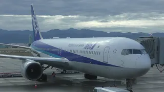 ANA754 小松 (KMQ) - 羽田 (HND) Boeing767-300ER (JA618A)