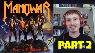 Manowar - Drums of Doom, Holy War, Master of Revenge & Blackwind Fire and Steel | REACTION