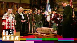 The Stone of Destiny Makes Triumphal Return to Scotland (1996)