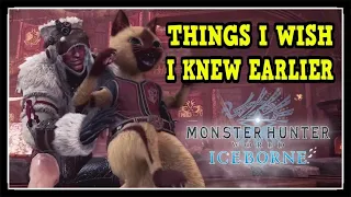 Things I Wish I Knew Earlier in MHW Iceborne (Tips & Tricks)