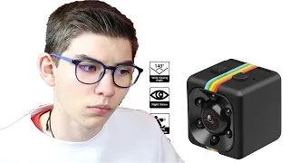 Unboxing et test d'une mini caméra