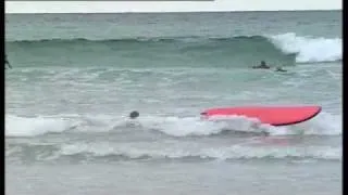 Surfing Whangamata, The Coromandel New Zealand