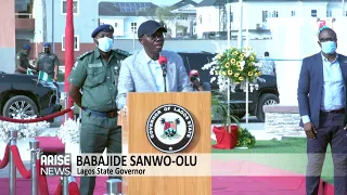 SANWO OLU INAUGURATES PROJECTS