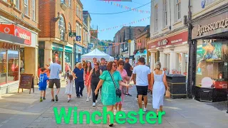 # Walking Tour Historical Winchester Hampshire # England UK