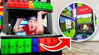 Secret Hidden Staircase To Gaming Fort!