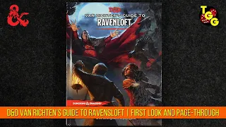 Dungeons & Dragons Van Richten's Guide to Ravenloft | First Look and Page-Through
