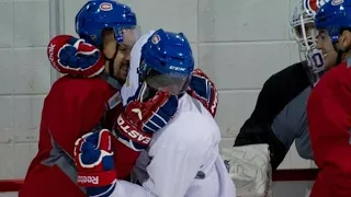 NHL Fights in Practice Compilation - (HD)