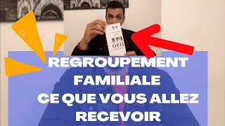 Regroupement familial : Ce que vous recevrez de l’OFII