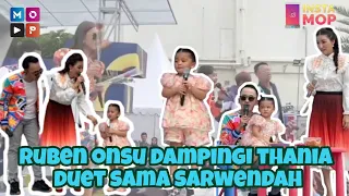 INSTAMOP | THANIA MANGGUNG! Ruben Onsu Dampingi Thania Duet Sama Sarwendah