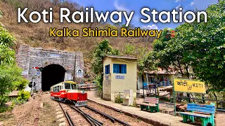 Koti - Beautiful Small Town in the HIlls of Himachal | Koti Railway Station | Kalka Shimla Railway