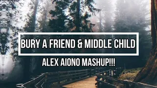 Alex Aiono - Bury A Friend & Middle Child (Lyrics) by Billie Eilish & J Cole