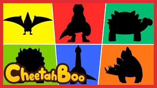 Gather up ❗ Cool dinosuar songs compilation | T-Rex | Nursery rhymes | Kids song | #Cheetahboo