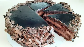 Американский Шоколадный Торт. American Chocolate Cake.