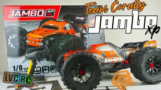 NEW Team Corally JAMBO XP Stunt Truck Unboxing, Detailed First Look, & Quick TEST | LVC RC