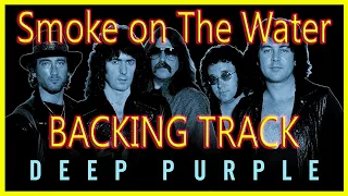 DEEP PURPLE - 🎸SMOKE ON THE WATER🎸 - BACKING TRACK