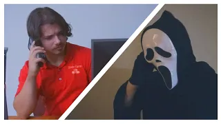 GHOSTFACE CALLS STATE FARM (2021) - Scream Parody / Spec Commercial