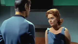 Spock melds with Kirk/Janice
