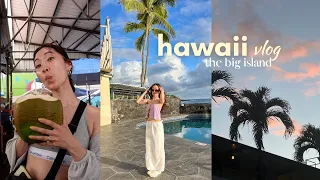 HAWAII TRAVEL VLOG| 10 days in the Big Island 🌺 (best restaurants, cafes, beaches, places to go)