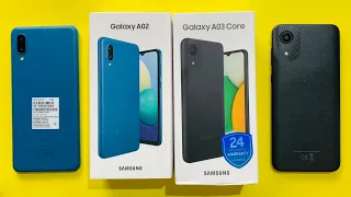 Samsung Galaxy A03 Core vs Samsung Galaxy A02
