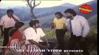 Elu Suttina Kote kannada Movie Dialogue Scene Ambarish And Gouthami And Devaraj