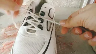 How to lace korean rubber shoes #Korean #rubbershoes #lacing #tutorial #lace