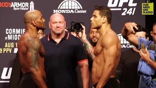 UFC 241: Yoel Romero vs. Paulo Costa Weigh-Ins Staredown