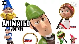 Sherlock Gnomes Animated Poster Montage