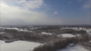 Winter Drone Flying (DJI Phantom 3 Standard)