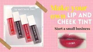 How to make Lip and Cheek Gel Tint | Start a business | Easy Tutorial | Step by Step