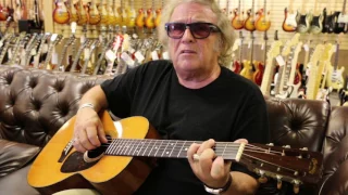 Don McLean (American Pie) playing a 1954 Martin 00-21 at Norman's Rare Guitars