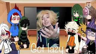 MHA react to denki / shinkimi 💛💜none of these videos are mine or music!