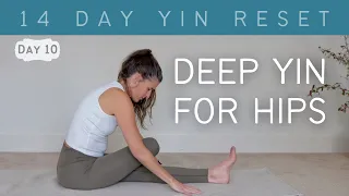 35 Minute Deep Yin for Hips || Intermediate Yoga Without Props || Devi Daly Yoga