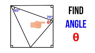 A Nice Geometry Problem | Find the angle θ | Olympiad Mathematics