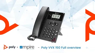 Poly VVX 150 Overview