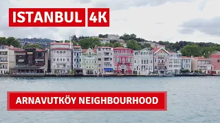 Istanbul City 2021 Arnavutköy historic neighbourhood Walking Tour 12 September|4k UHD 60fps