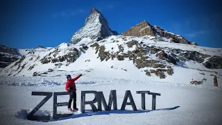 Skiing in Zermatt | Matterhorn | Plateau Rosa | Glacier Paradise #zermatt #skiing