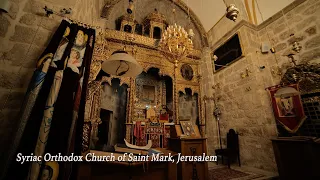 Syriac Orthodox Holy Mass at Syriac Orthodox Cenacle, Monastery of Saint Mark, Jerusalem 04/06/23