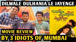 Dilwale Dulhania Le Jayenge Movie Review | By 3 Idiots Of Mumbai | Shahrukh Khan | Kajol | YRF