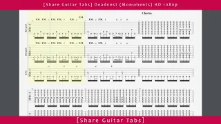 [Share Guitar Tabs] Deadnest (Monuments) HD 1080p