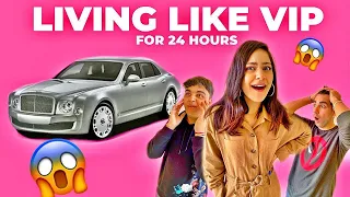 LIVING LIKE VIP for 24 Hours | Rimorav Vlogs