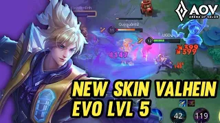 NEW SKIN VALHEIN EVO LEVEL 5 - ARENA OF VALOR