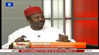 Nigeria Does Not Have A Clear Economic Direction - Martin Onovo (PT3) 27/01/16