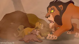 What if Nala was exiled with Simba? LION KING AU