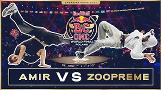 Zoopreme VS Amir |TOP 8| Red Bull BC One World Final 2021 Poland 🇵🇱