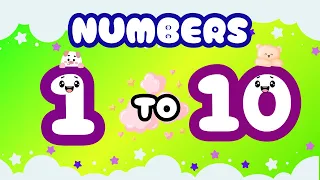 Learn to count numbers 1 to 10 | 123 numbers | count to 10 #123numbers #count1to10 #numbersforkids